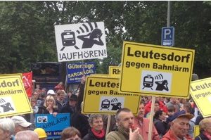 Bahnlärm-Demo 10. Mai 2014