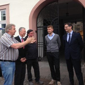 Gegen Bahnlärm in Kaub
