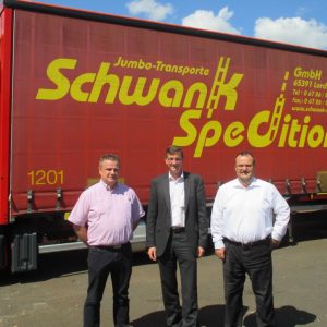 v.l.n.r.: Stephan Schwank, Martin Rabanus, Oliver Hein