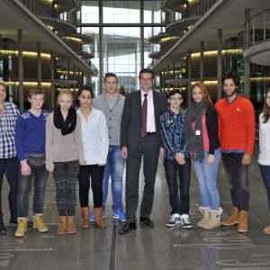 9. Klasse der Reformschule zu Gast im Paul-Löbe-Haus